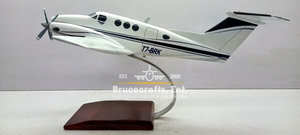 Model of Beechcraft King Air F90 with detailed craftsmanship.